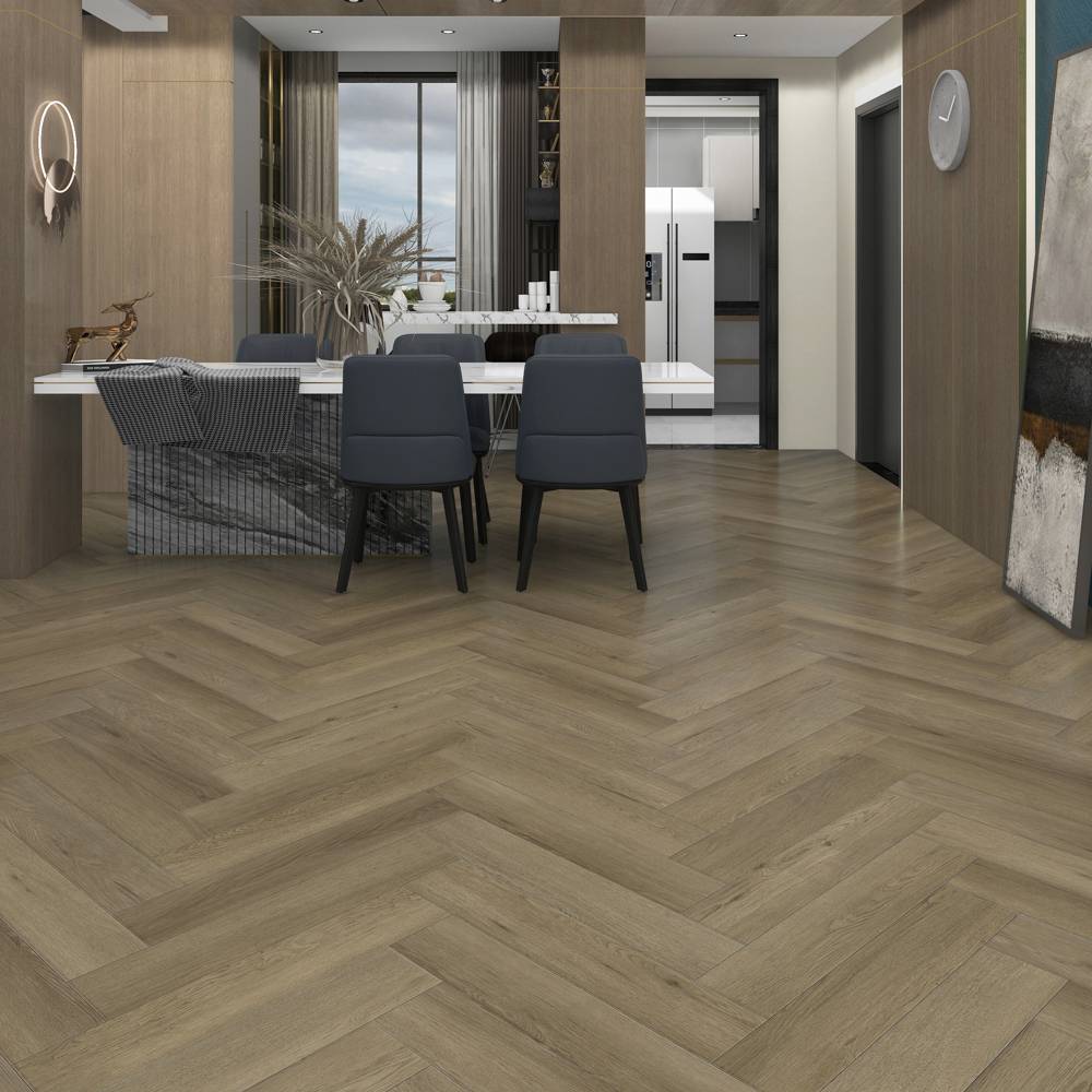 ПВХ Покрытие Calitex Diamonds Sancy Herringbone Click DM1003 750x150x6 (1,575 м2)