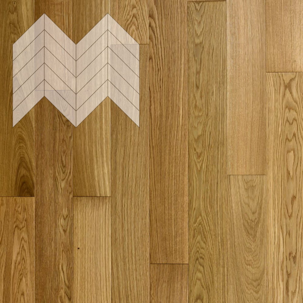 Паркет Елка Французская Lab Arte Chevron Дуб Селект Масло UV.S  600/475х125х14/3/45°