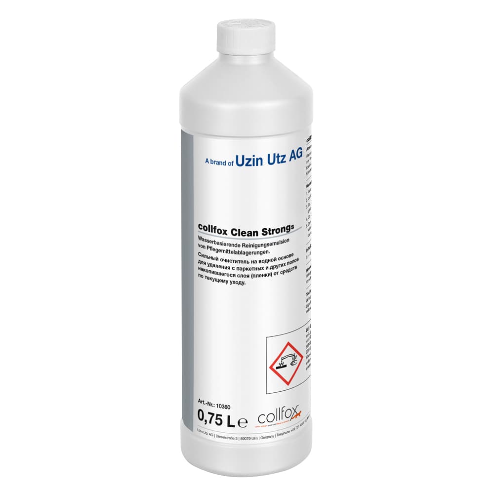 Сильный очиститель COLLFOX CLEAN STRONG S 0,75L ТЕРМОРЕЖИМ