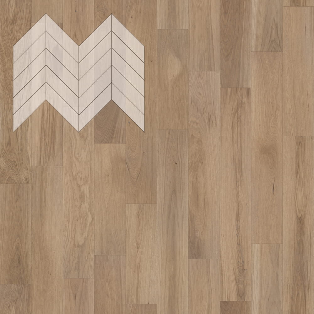 Паркет Елка Французская Lab Arte Chevron Дуб Рустик Лаунж лак 600/475х125х14/3/45°