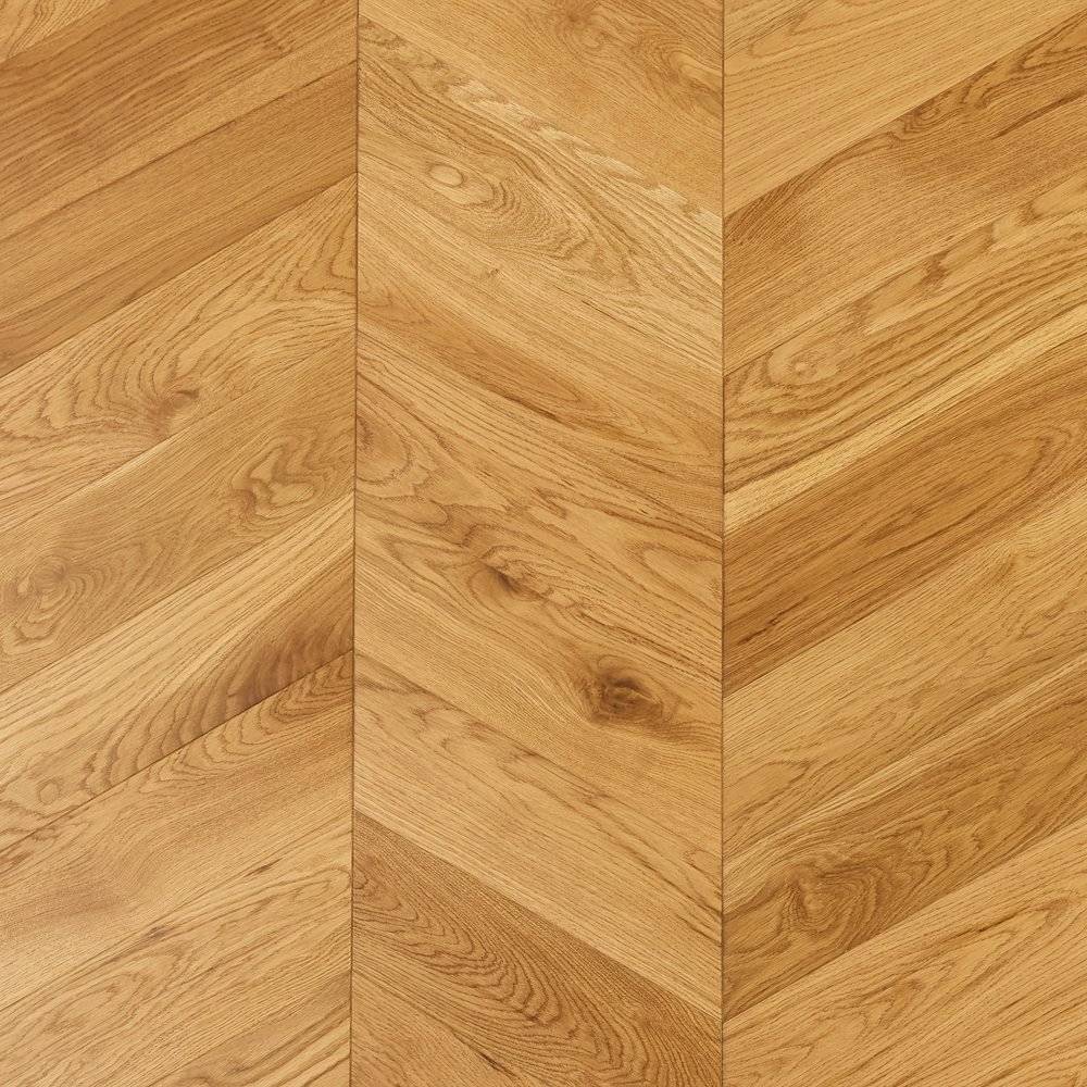 Паркет Елка Французская Lab Arte Chevron Дуб Натур 1015 лак 400/328х125х14/3/60°