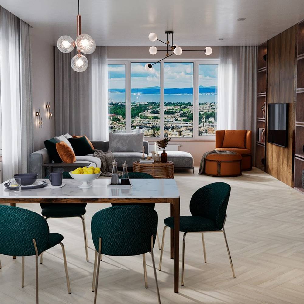 Ламинат ПВХ Tulesna Radiante LVT 1005-401***