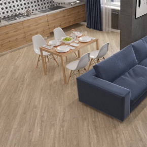 Ламинат ПВХ Alpine Floor Секвойя Коньячная LVT ЕСО 6-2*** в интерьере