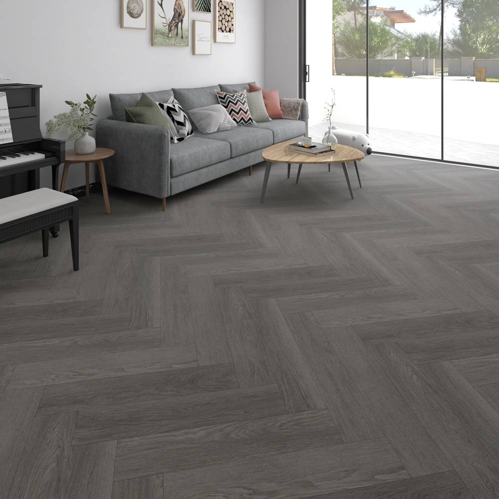 ПВХ Покрытие Calitex Elementals Kilda Herringbone Click XES303 600x150x4 (1,800 м2)