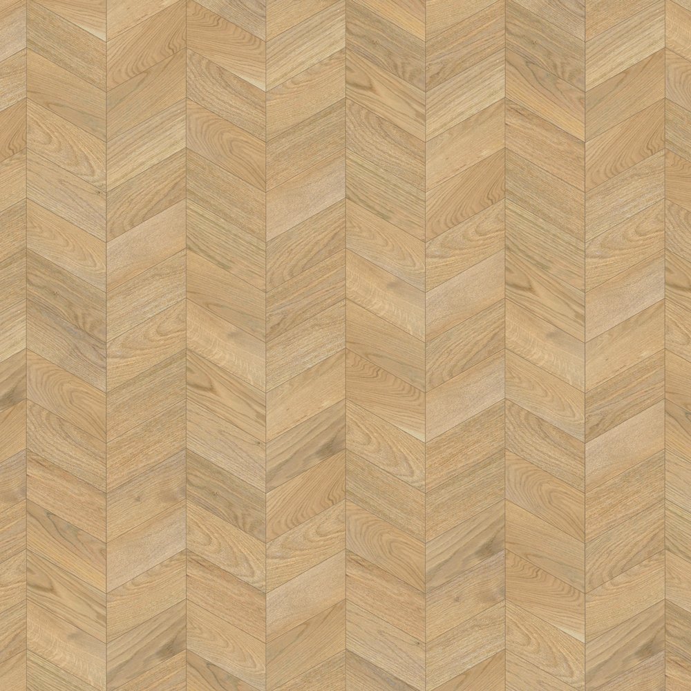 Паркет Елка Французская Lab Arte Chevron Дуб Селект Бетон лак 400/313х150х14/3/60°