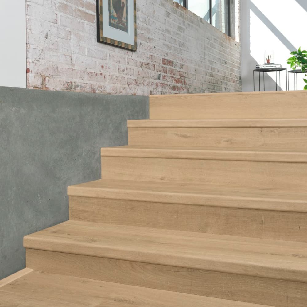 Вспомогательный лестничный профиль для полов толщиной 12 мм  2150x71x17 мм 