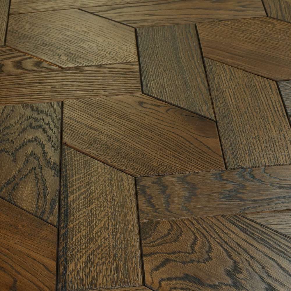 Массивная доска Lab Arte Pattern 6/4 Дуб Рустик 119/69*15мм Лофт лак