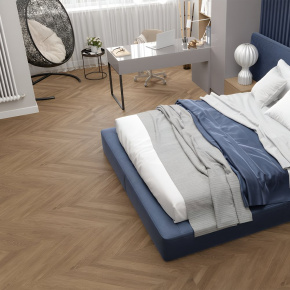 Ламинат ПВХ Alpine Floor Французская елочка LVT ЕСО 5-25*** в интерьере