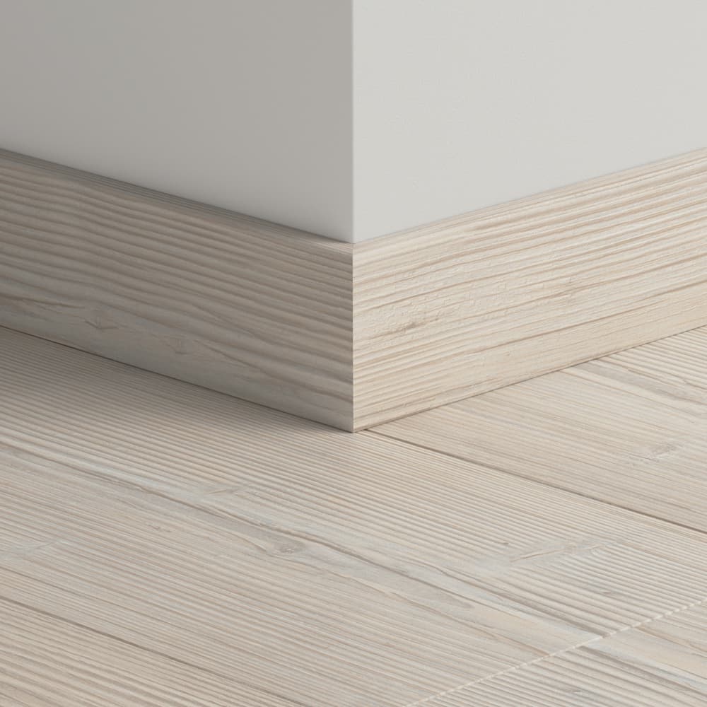 Плинтус ПВХ прямой для LVT Pergo PGVSK40054 Сосна Шале светлая 2400х12х58