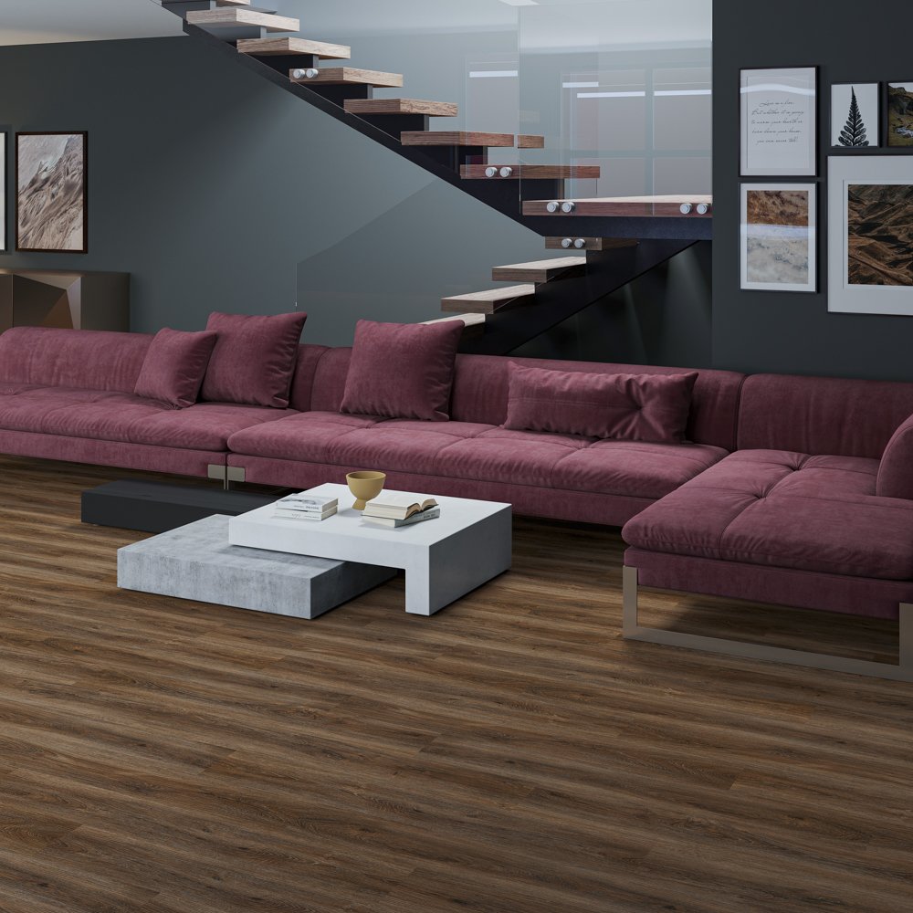 SPC Ламинат Alta Step Дуб Коричневый 1218х180х5 (2,6309 м2) SPC8807