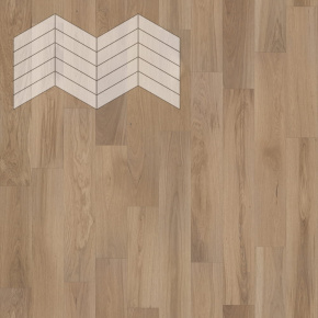 Паркет Елка Французская Lab Arte Chevron Дуб Селект Лаунж лак 400/328х125х14/3/60° в интерьере