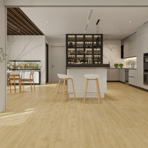 Ламинат ПВХ Alpine Floor Дуб Кремовый LVT ЕСО 5-23*** в интерьере
