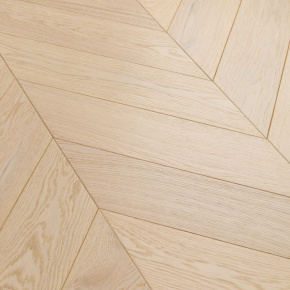 Паркет Елка Французская Lab Arte Chevron Дуб Натур Лана лак 600/450х150х14/3/45° в интерьере