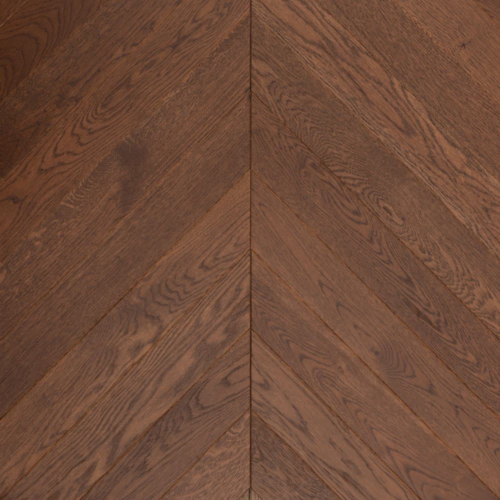 Паркет Елка Французская Lab Arte Chevron Дуб Селект Табак лак 400/337х110х14/3/60°