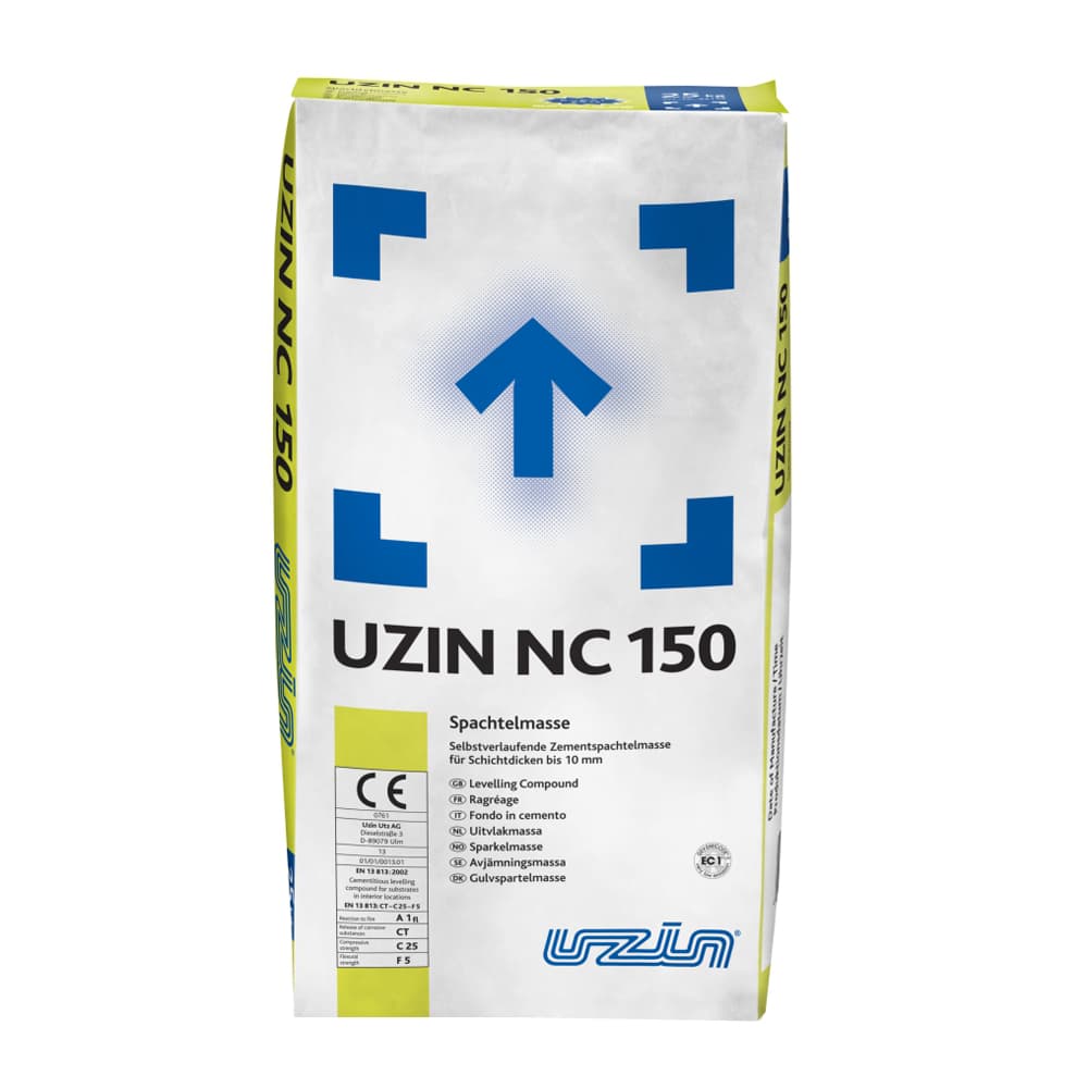 Саморастекающаяся нивелирующая масса UZIN NC150 (25кг)