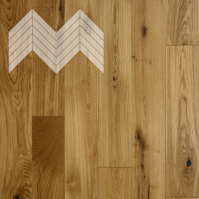 Паркет Елка Французская Lab Arte Chevron Дуб Натур лак без браша 600/510х90х14/3/45° в интерьере